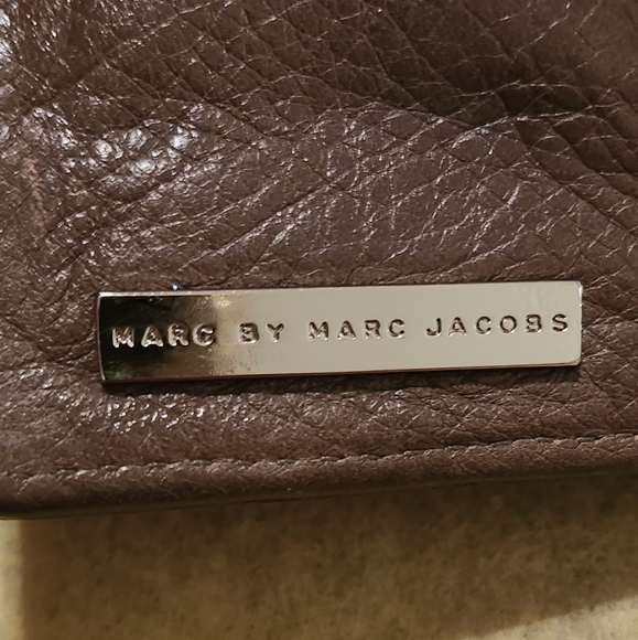 Marc by Marc Jacobs Double Sided Leather Wallet Brown 5" X 4" - Picture 13 of 15